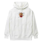 キリマジのひくわー　だるまねこ シリーズ Heavyweight Hoodie