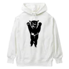 犬猫サロンぷらすのツキノワネコ Heavyweight Hoodie