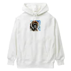 Animal_murmurのゴリラ呟き Heavyweight Hoodie