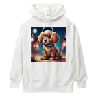 manmaru2315のかわいい犬＃４ Heavyweight Hoodie