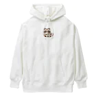 mitsu5872のほのぼのアライグマ家族物語 Heavyweight Hoodie