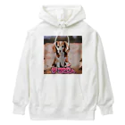 kou_o77のデコピンちゃん Heavyweight Hoodie