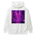 3tomo6's shopのpurple Heavyweight Hoodie