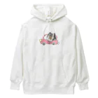 ゆるゆるどうぶつのお出かけぱぴちゃん Heavyweight Hoodie