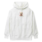 日向ぼっこの縁起猫 Heavyweight Hoodie