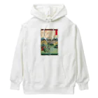 浮世絵屋の広重「冨二三十六景㉛　甲斐大月の原」歌川広重の浮世絵 Heavyweight Hoodie