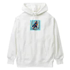 stone8のレインボーウルフ Heavyweight Hoodie