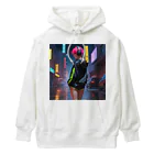 shiba9のCyber Girl Heavyweight Hoodie