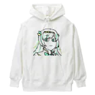 usabit.のぐっず屋さんのにゃこ師手描きルナティア・アヴィンスター Heavyweight Hoodie