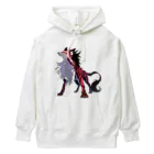 SCL_UMA_Crew_ProjectのデジタルUMA：ジェヴォーダンの獣 Beast of gevaudan Heavyweight Hoodie