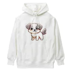 ふわふわ動物スタジオのふわふわ愛情パピー Heavyweight Hoodie