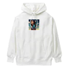 PanHanaChanのThe girl who looks at the sky Heavyweight Hoodie