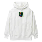 kazuminLANの🌈スパンコールオウム Heavyweight Hoodie