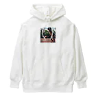 karakentobiuoch43のバスケティラノ Heavyweight Hoodie