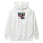 たてっぴのショップのボブカットのアイドル Heavyweight Hoodie