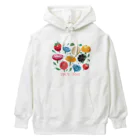 ファンシーTシャツ屋のファンシーフルーツフラワー Heavyweight Hoodie