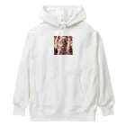 シルバームーンコーストの銀髪美女 シリーズ2 in 花火大会 Heavyweight Hoodie