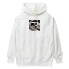 クロスクリエイティブのぬくぬく犬生活 Heavyweight Hoodie