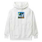 くまDAもんの【新感覚アート】 Heavyweight Hoodie