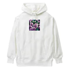 neat55のアジサイの球状の花房 Heavyweight Hoodie