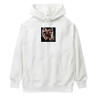 godo_dioの飛び出す　サメ　面白い Heavyweight Hoodie