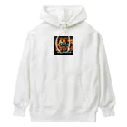 k.a.u.j.7のおしゃれでユニークなハロウィンの風景が広がります Heavyweight Hoodie