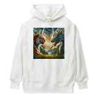 comati12の虎、鳳凰、龍 Heavyweight Hoodie