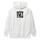 狼ショップの凍てつく月狼 Heavyweight Hoodie