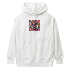 ai美女ショップのワイルドなトカゲ Heavyweight Hoodie