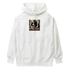 kagamimotiのテーブルマナーを学ぶゴリラ Heavyweight Hoodie