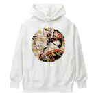 manyou-lab_Ukiyo-eの浮世絵 美人画 Ukiyoe beauty painting [UB-NIJI06-SR001-0004] Heavyweight Hoodie