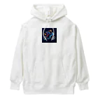 justraverのラインアートバイク（スーパーバイク） Heavyweight Hoodie