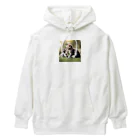 ai美女ショップの子猫の面倒を見る🐈 Heavyweight Hoodie