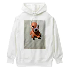 ポメラニアンのアリスくんの謎の生き物 Heavyweight Hoodie