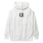 cc-akの可愛いいねこが目を輝かせています！ Heavyweight Hoodie