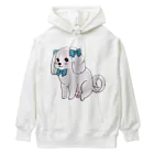 我楽汰倉庫_第二支部(犬)のおしゃれなマルチーズ Heavyweight Hoodie