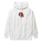 Dog Selectionのミニチュアダックス　女の子　アイテム Heavyweight Hoodie