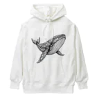 イケイケアニマルsのジオシロナガスクジラ Heavyweight Hoodie