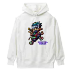 rsrsrsrsrの“Digital Ninja” ロゴ付き Heavyweight Hoodie