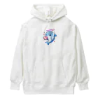 終わらない夢🌈の可愛いイルカちゃん🐬💞 Heavyweight Hoodie