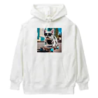 SUNSET TAKEOFFのライディングブルドッグ Heavyweight Hoodie