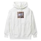 barisukaのマッチョなブルドッグ Heavyweight Hoodie