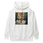 esmeralda64のパライバトルマリンの瞳の猫 Heavyweight Hoodie