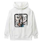 ロック堂のギターガール Heavyweight Hoodie