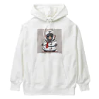 マジカルメッセージのネズミの水兵 Heavyweight Hoodie