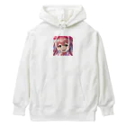 asanonnのリボン付きヘッドバンドな女の子 Heavyweight Hoodie