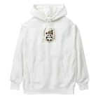 もぐふわアニマルズのふわふわパンダのラーメンワンダーランド Heavyweight Hoodie