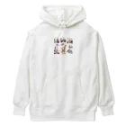 show0504の乗り物ネコ Heavyweight Hoodie