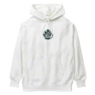 大地の宝物のほうれん草、緑、持続可能 Heavyweight Hoodie