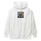 アートフル・メッセンジャーの金運招福金魚様 Heavyweight Hoodie